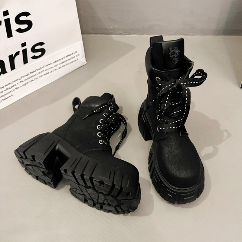 Women'S Shoes Chelsea - ハイヒール レディース アンクルブーツ レースアップ プラットフォームシューズ 2025