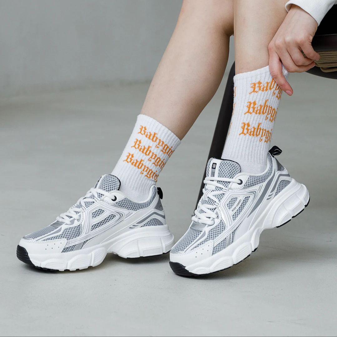 Women Shoes Nb - Baasploa 女性ランニングシューズファッション軽量メッシュノンスリップジョギングスニーカー女性屋外通気性カラフルなカジュアルシューズ