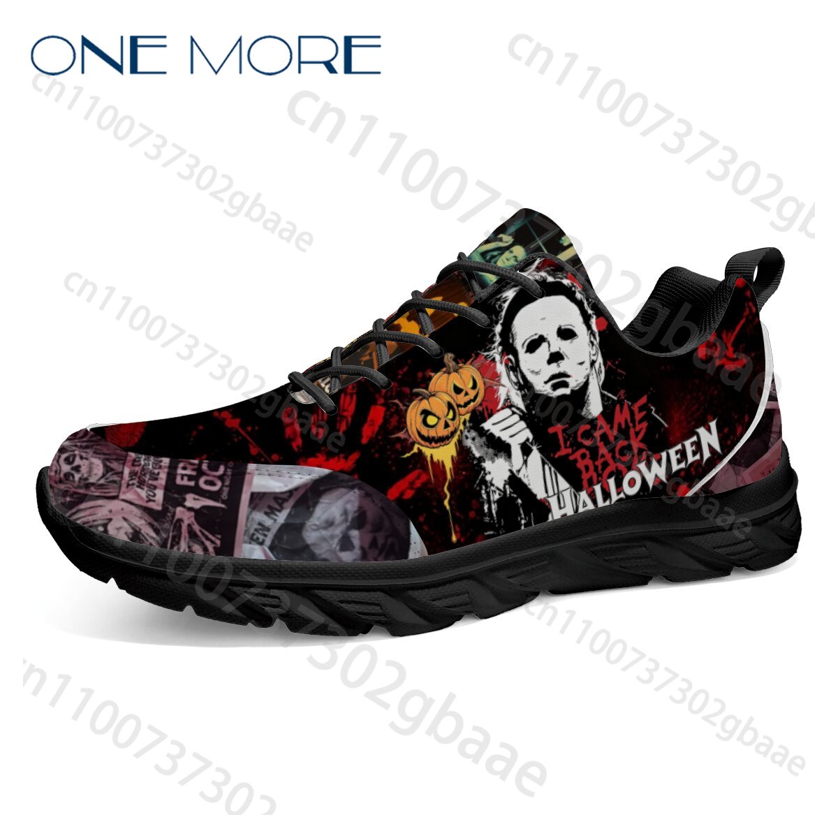 Women Shoes Myer - クールなユニセックスハロウィンマイケルマイヤーズユースアダルトシューズ快適なソフトソール男性女性トレンディなウォーキングブラックホワイトボードシューズ