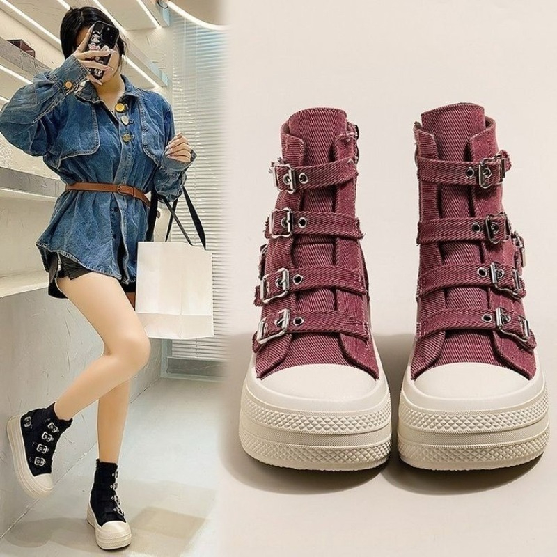 レディースシューズ 2025年春夏新作 カジュアル万能 ハイ - Women'S Shoes Popular のレビューと価格
