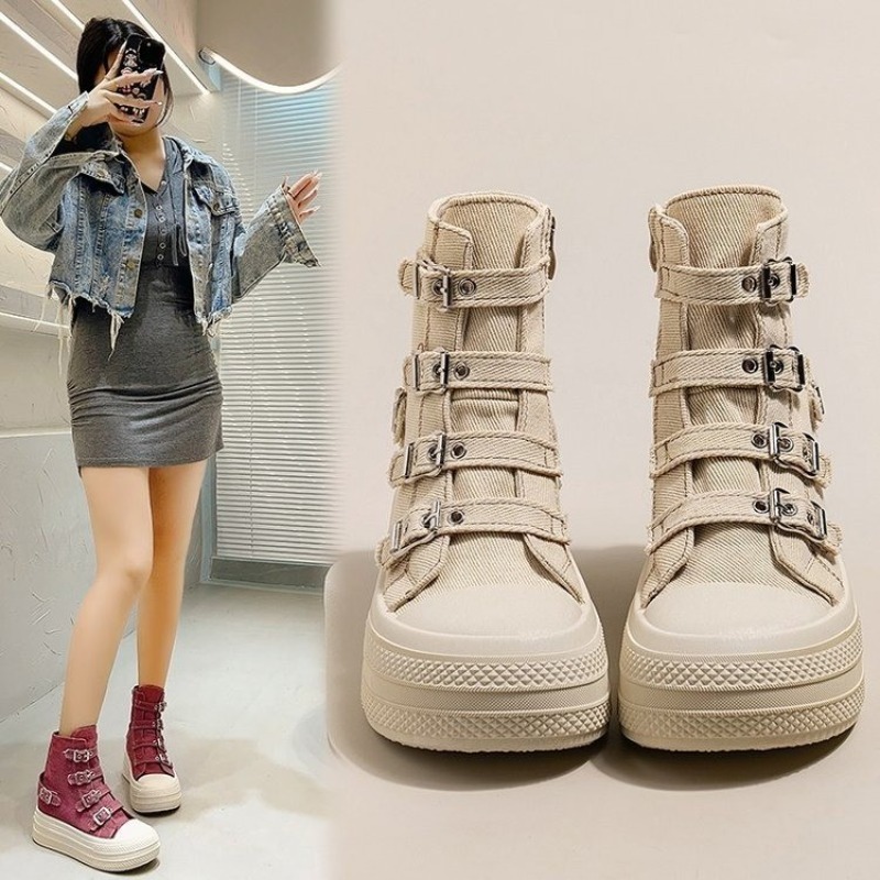 レディースシューズ 2025年春夏新作 カジュアル万能 ハイ - Women'S Shoes Popular のレビューと価格