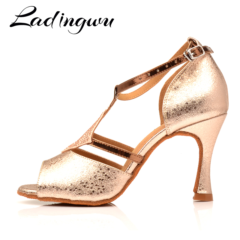 Ladingwuボールルームダンスシューズ女性用ラテンダンス - Women'S Shoes Z のレビューと価格