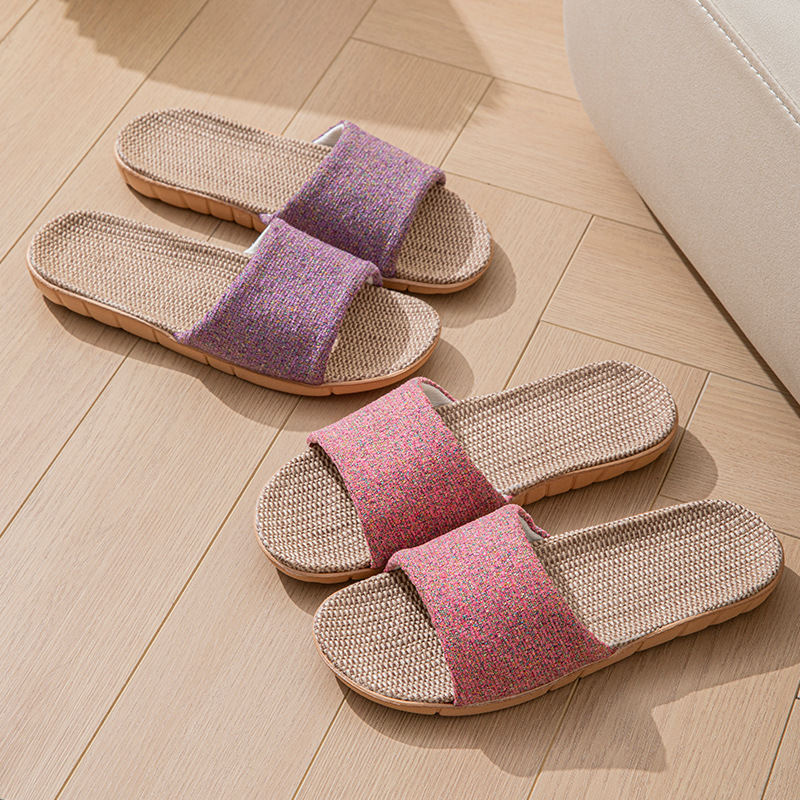 麻カジュアルレディーススリッパホームフラット春夏高級デザイナ - Women'S Shoes Popular のレビューと価格
