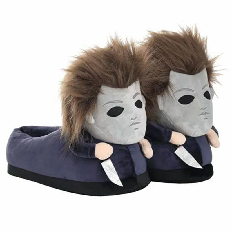 ハロウィンマイケルマイヤーズ面白いブラックキングぬいぐるみス - Women Shoes Myer のレビューと価格
