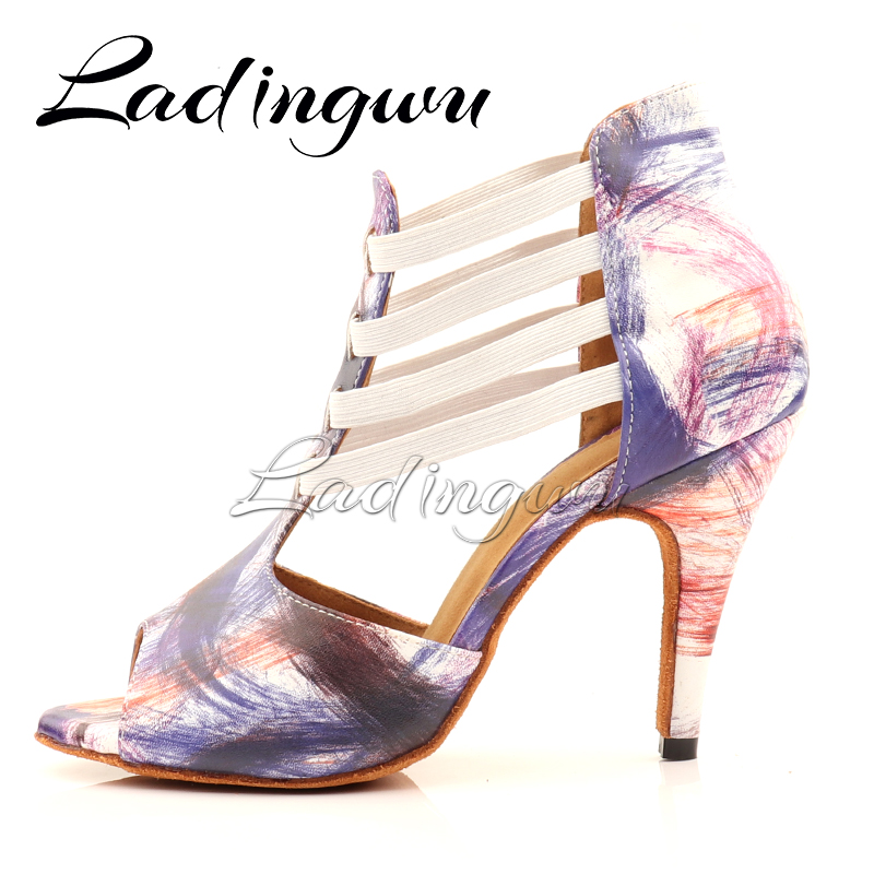 Ladingwu クラシックラテンダンスブーツ女性用ソフトレ - Women'S Shoes Z のレビューと価格