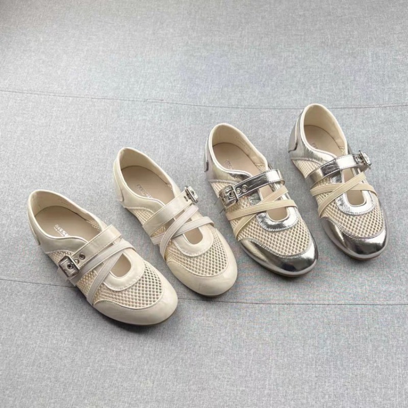 新しいスプライシング織り込み中空スニーカー 2026年春夏  - Women'S Shoes Popular のレビューと価格