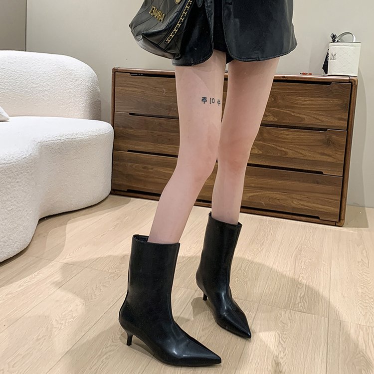 レディース チェルシー パテントレザー ハイブーツ バーガン - Women'S Shoes Chelsea のレビューと価格