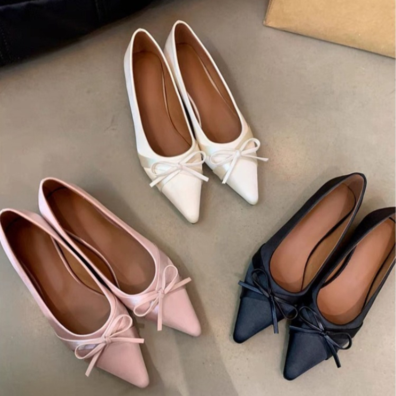夏の新作シフォンファッション、甘いリボン付きカジュアルフラッ - Women'S Shoes Popular のレビューと価格